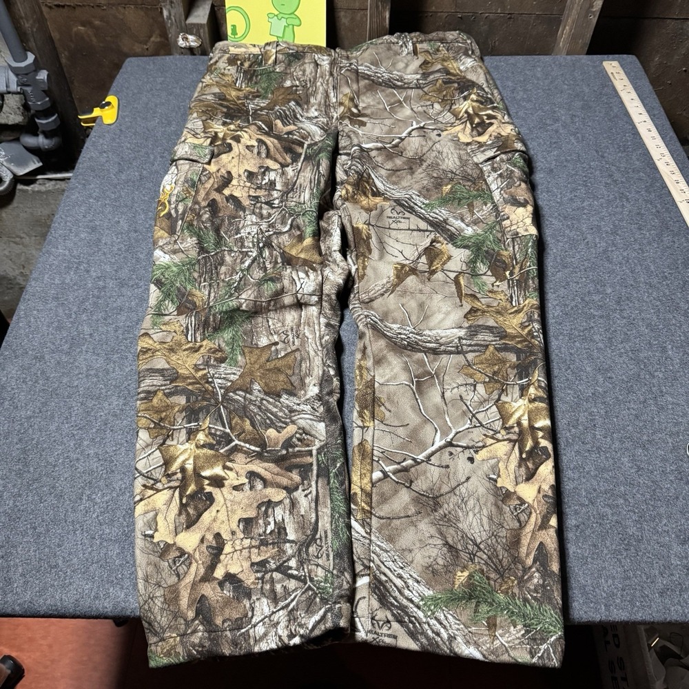 Browning Realtree Camo Mens Hunting Pants Adjustable Size XXL (44x32) Outdoor
